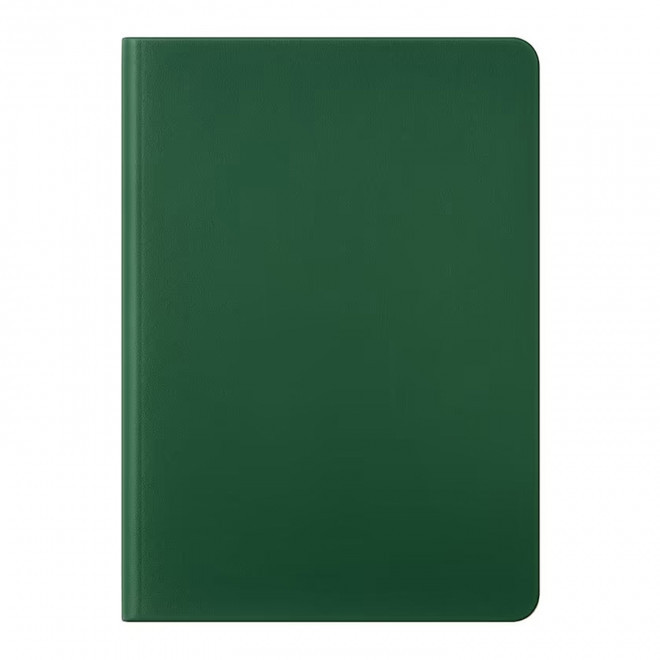 CARNET PUBLICITAIRE PU SOUPLE A6 'LUGHA' - vert