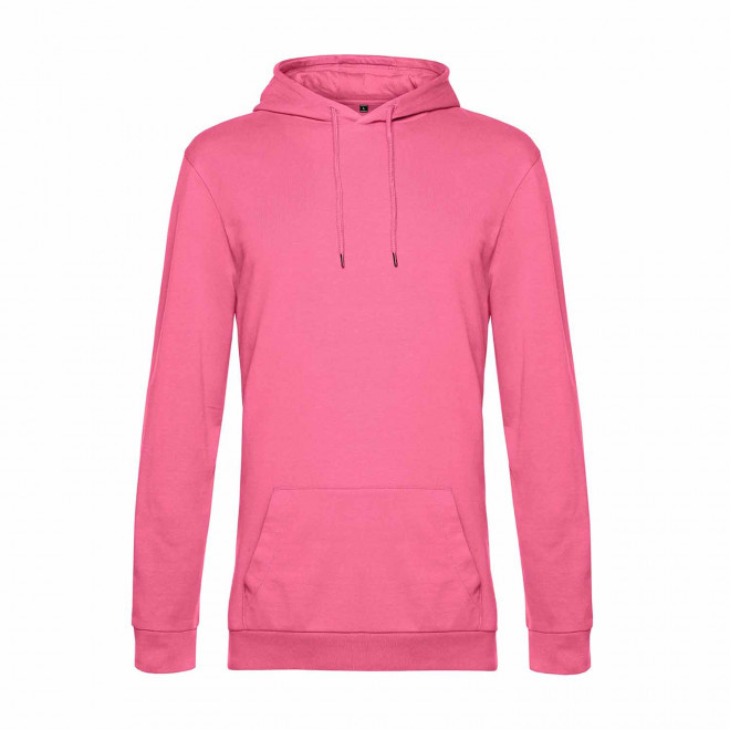 SWEAT CAPUCHE MIXTE PERSONNALISABLE 'TERRY' - fuchsia