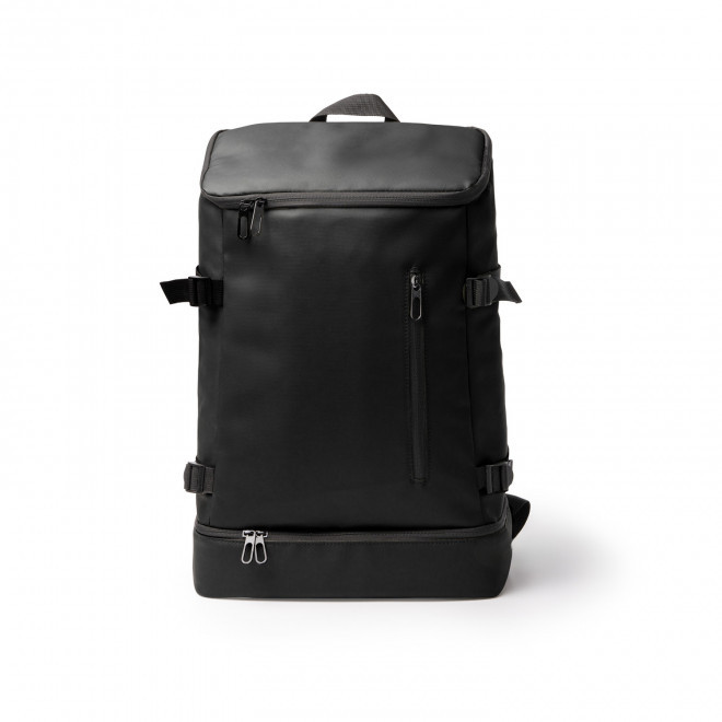 SAC A DOS EN PU ISOTHERME PERSONNALISABLE 'FELGO' - noir