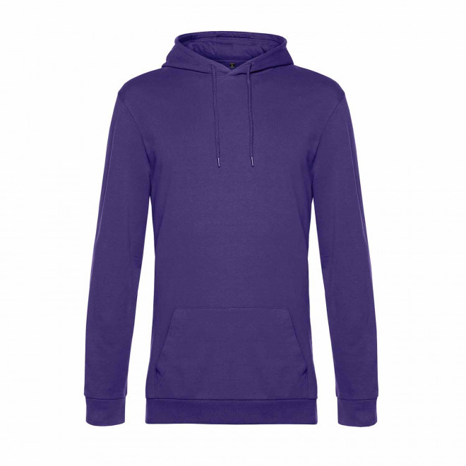 SWEAT CAPUCHE MIXTE PERSONNALISABLE 'TERRY' - violet