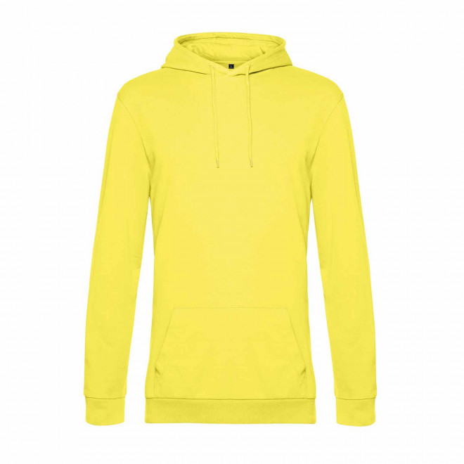 SWEAT CAPUCHE MIXTE PERSONNALISABLE 'TERRY' - jaune