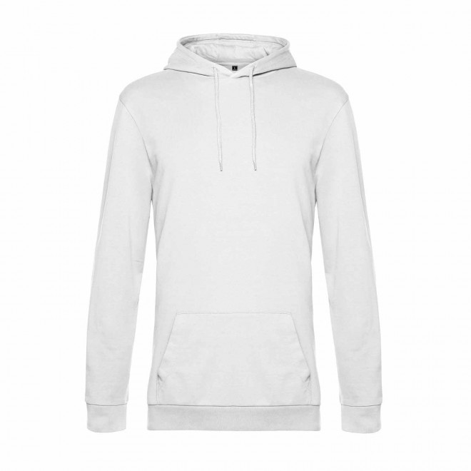 SWEAT CAPUCHE MIXTE PERSONNALISABLE 'TERRY' - blanc