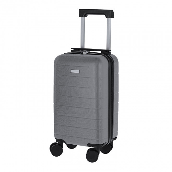  VALISE AVEC ROUES AMOVIBLES PERSONNALISEE 'VAVAL' - gris