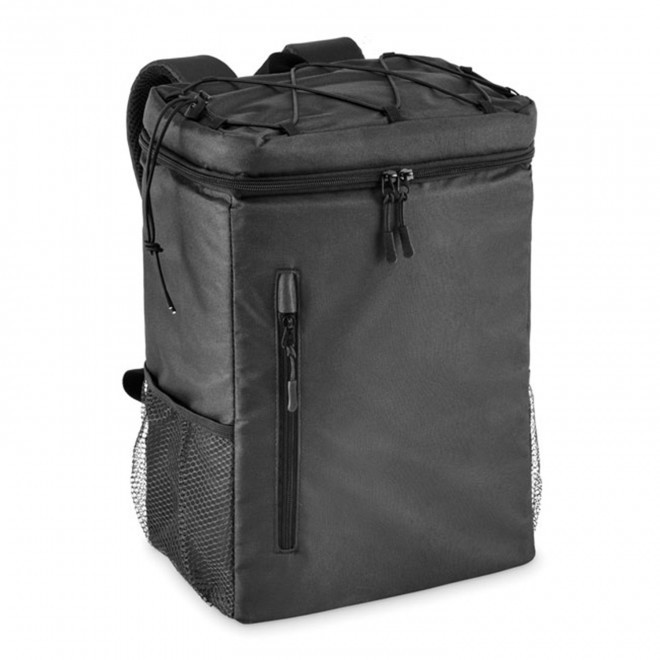SAC A DOS PUBLICITAIRE ISOTHERME RPET 'EDSY' - noir
