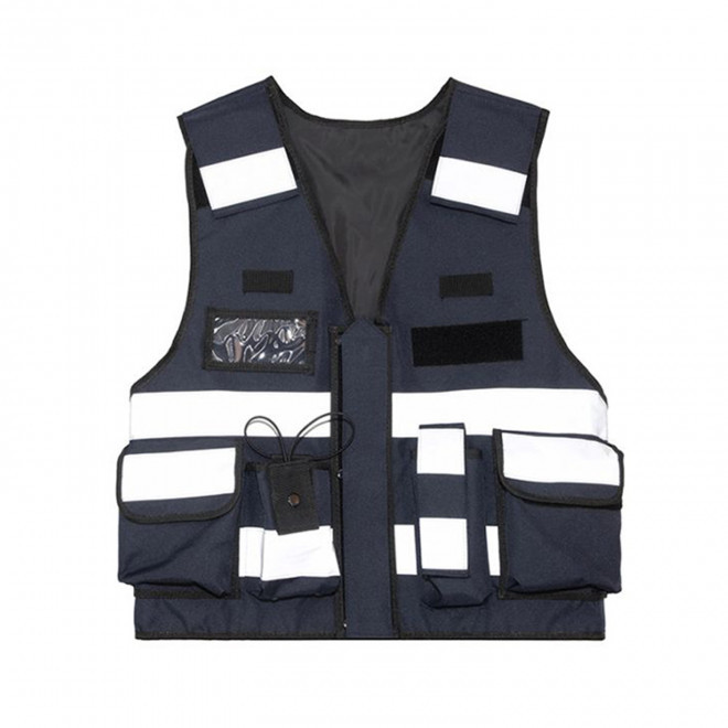 GILET DE SECURITE KORNTEX PERSONNALISE 'BONN' - bleu marine