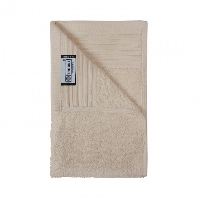 SERVIETTE PUBLICITAIRE COTON 'PUREL 30X50' - beige