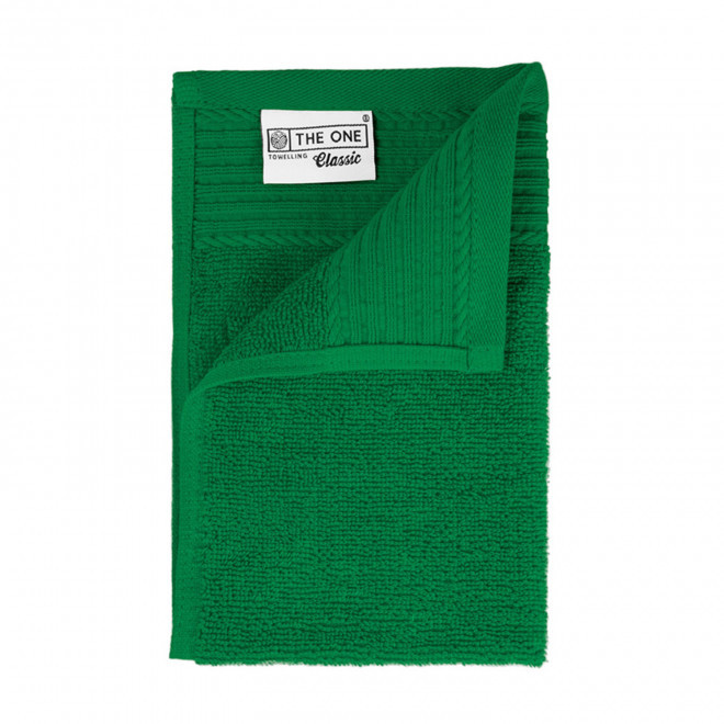 SERVIETTE PUBLICITAIRE COTON 'PUREL 30X50' - vert