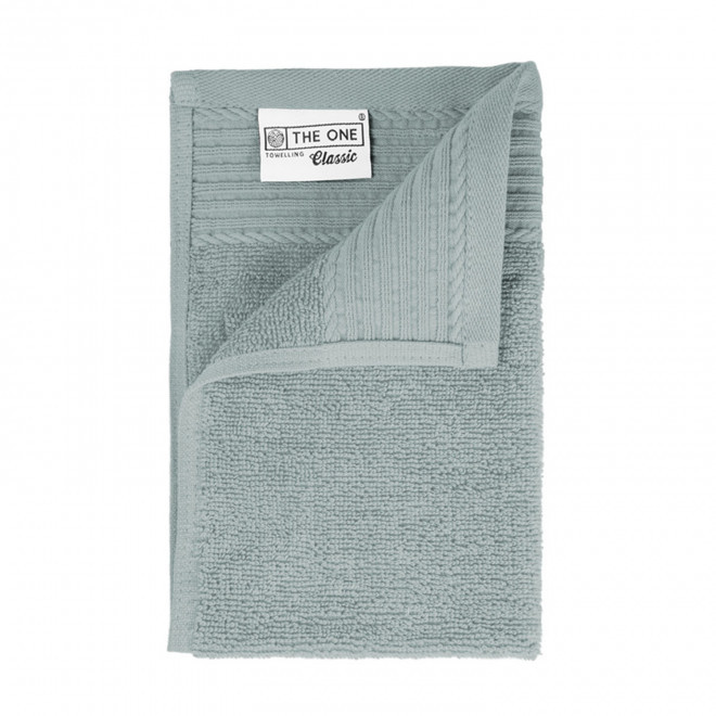 SERVIETTE PUBLICITAIRE COTON 'PUREL 30X50' - gris clair
