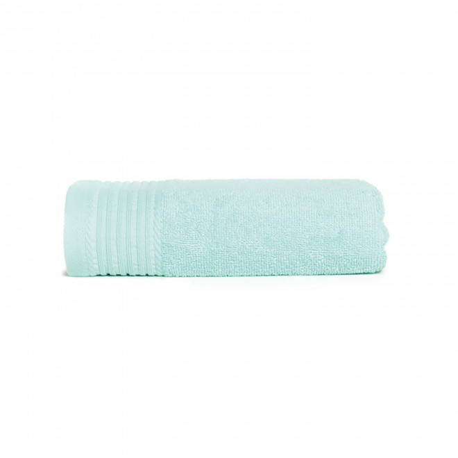 SERVIETTE PUBLICITAIRE COTON 'PUREL 70X140' - vert menthe