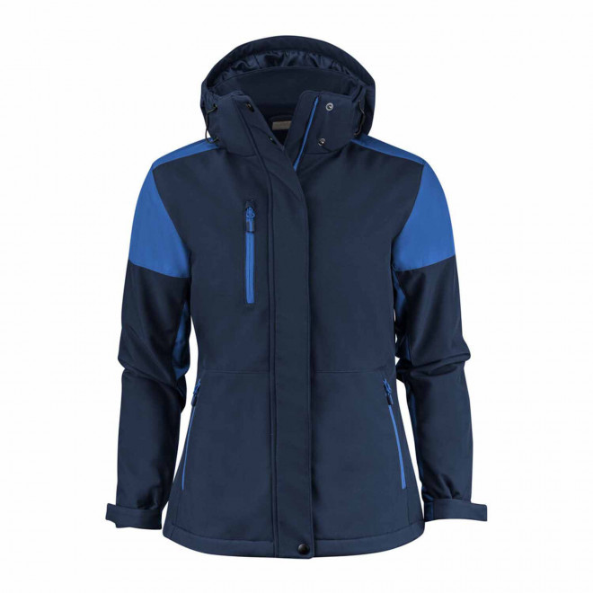 SOFTSHELL FEMME PERSONNALISEE 'PRIME PADDED' - marine/royal