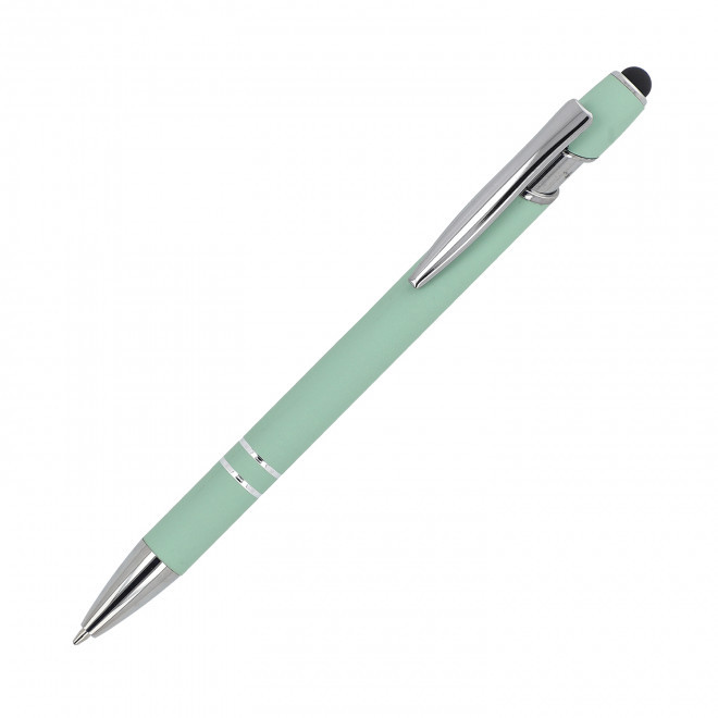 STYLO/STYLET EN METAL MINE BLEUE PERSONNALISABLE 'PRINCY' - vert menthe