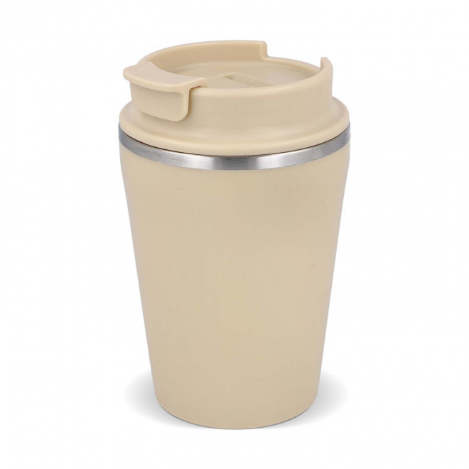 MUG ISOTHERME RECYCLE 280ML PERSONNALISABLE 'TENDENZE MINI' - beige