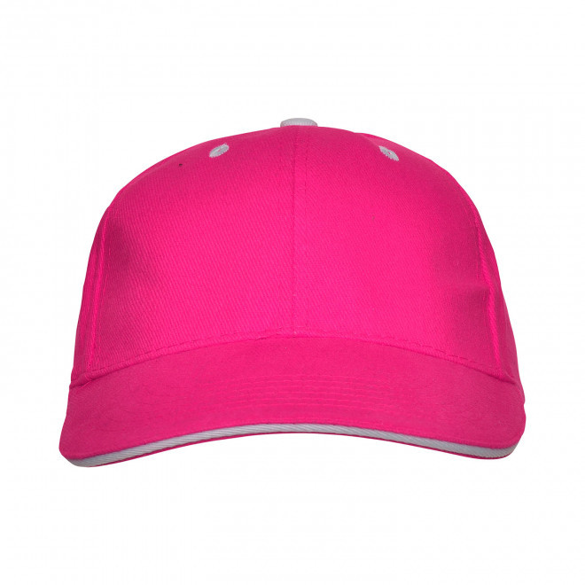 CASQUETTE PERSONNALISABLE SANDWICH ENFANT 'EDGE' - fuchsia