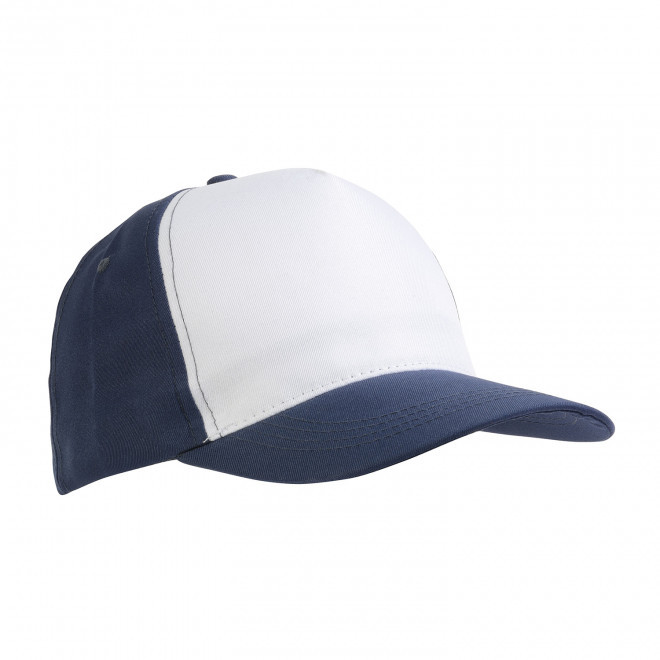 CASQUETTE PERSONNALISABLE 5 PANS 'COLORCAP DUO' - bleu marine