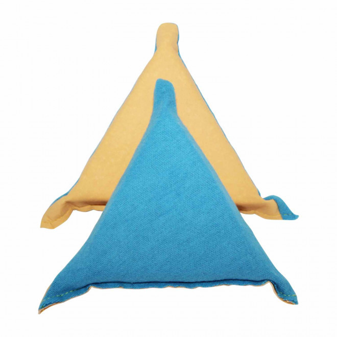 EPONGE VOITURE PERSONNALISABLE 'SPONGA TRIANGLE' - blanc
