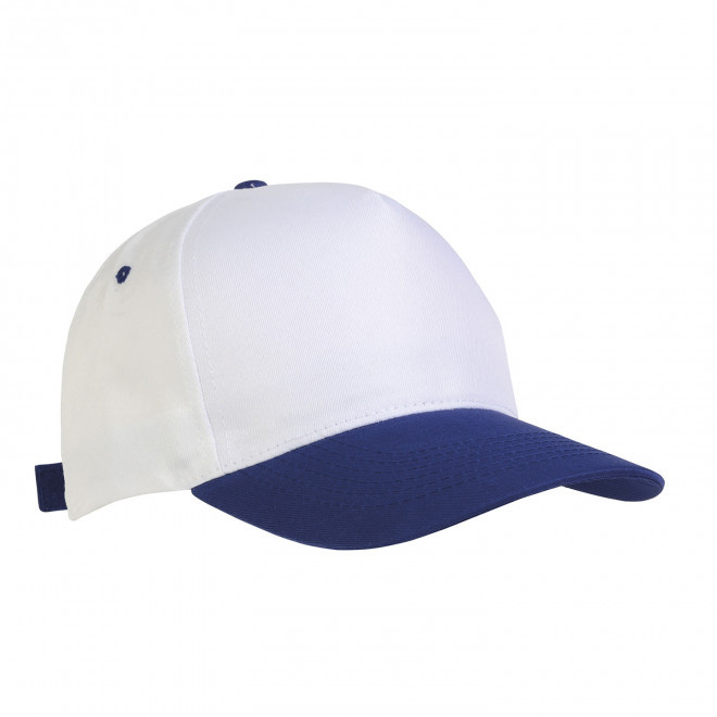 CASQUETTE PERSONNALISABLE 5 PANS 'COLORCAP' - bleu royal