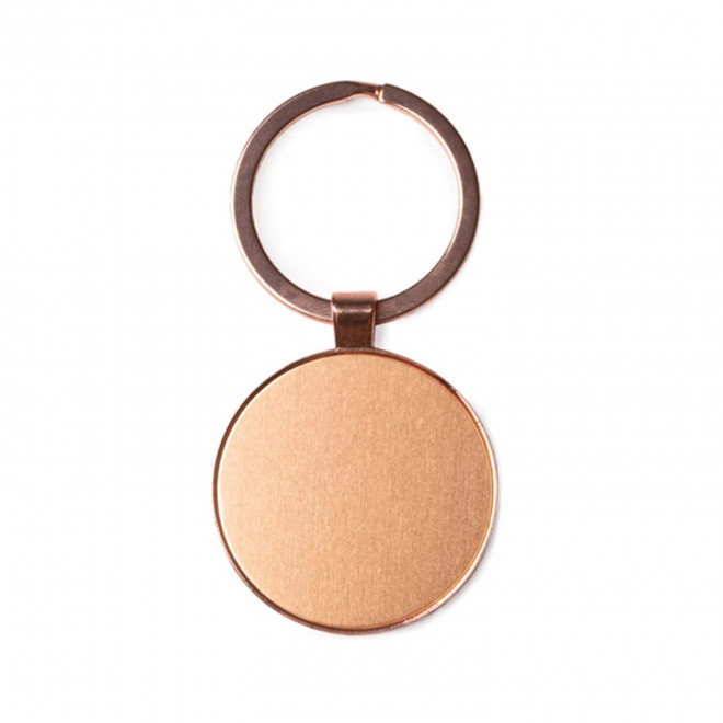 PORTE CLES PERSONNALISE EN METAL 'ANTONETTE' - rond
