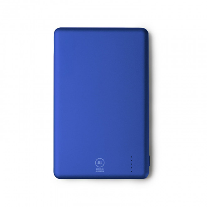 POWERBANK MAGNETIQUE PERSONNALISABLE 'ARCONI ALU' - bleu