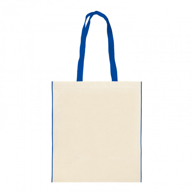 SAC SHOPPING PERSONNALISABLE BI COUL 140 GR/M2 'AURIANI' - bleu