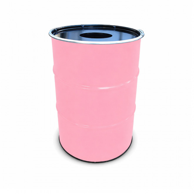 BARIL PERSONNALISABLE 'BAROUL COLOR POUBELLE' - rose pâle