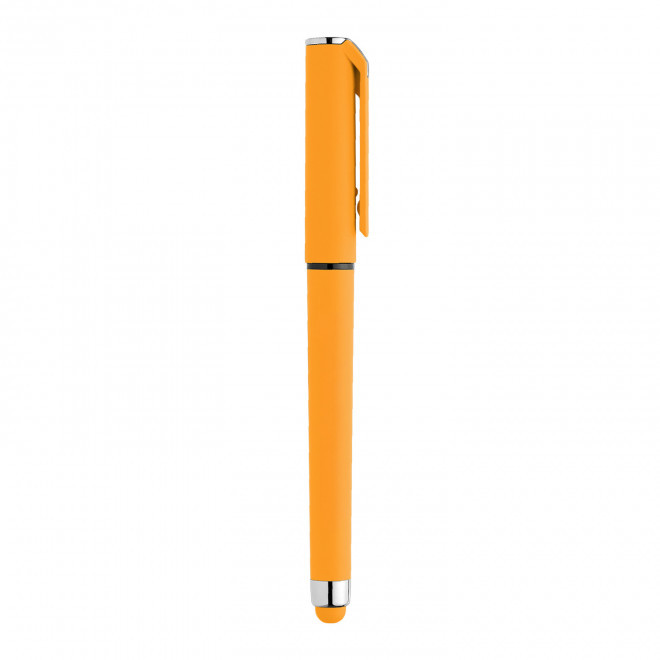 STYLO STYLET GEL PERSONNALISABLE 'ISLANDER RECYCLE' - jaune