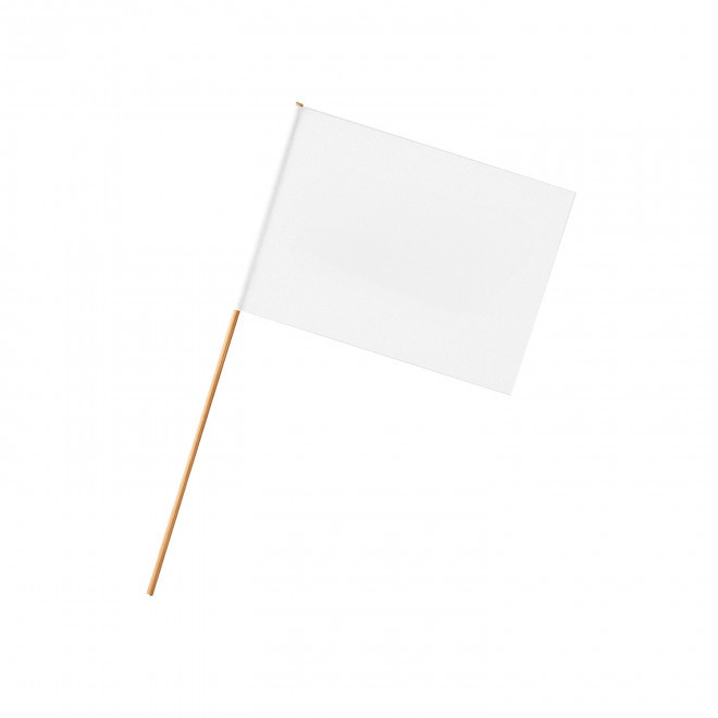 DRAPEAU PERSONNALISABLE 'CELEBRATION PAPIER BOIS' - 15 x 21 cm