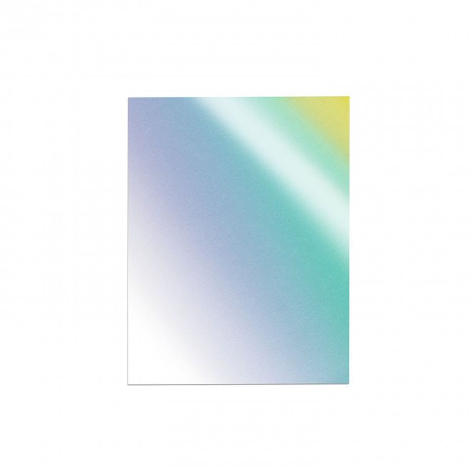 STICKER HOLOG RECTANGLE PERSONNALISABLE 'KLISTER HOLO' - 7 x 9 cm