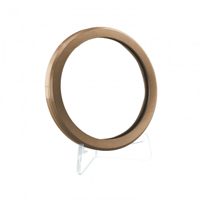 MEDAILLE EN VERRE ET METAL PERSONNALISABLE 'CAMPIONES' - bronze