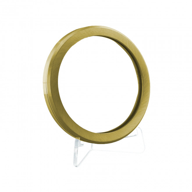 MEDAILLE EN VERRE ET METAL PERSONNALISABLE 'CAMPIONES' - or