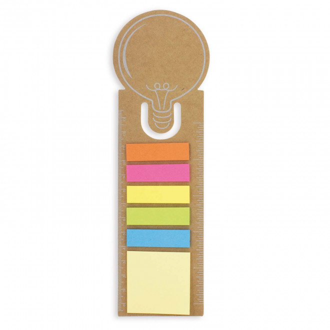 MARQUE-PAGES PERSONNALISABLE 'IDEA AMPOULE' - marron