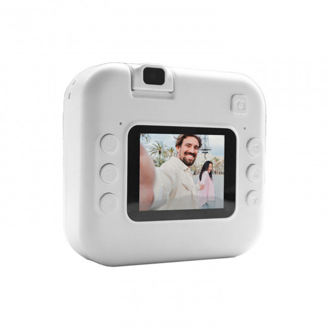 APPAREIL PHOTO INSTANTANE PERSONNALISE 'PICTURO' - blanc