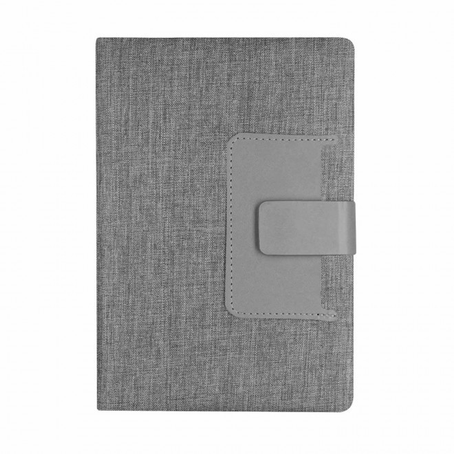 CARNET EN RPET PORTE CARTE PERSONNALISABLE 'VAU RPET' - gris