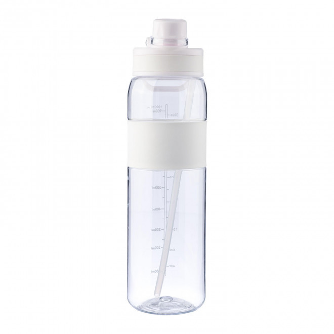 GOURDE TRITAN GRIP SILICONE 900ML PERSONNALISABLE 'VERSATI' - blanc