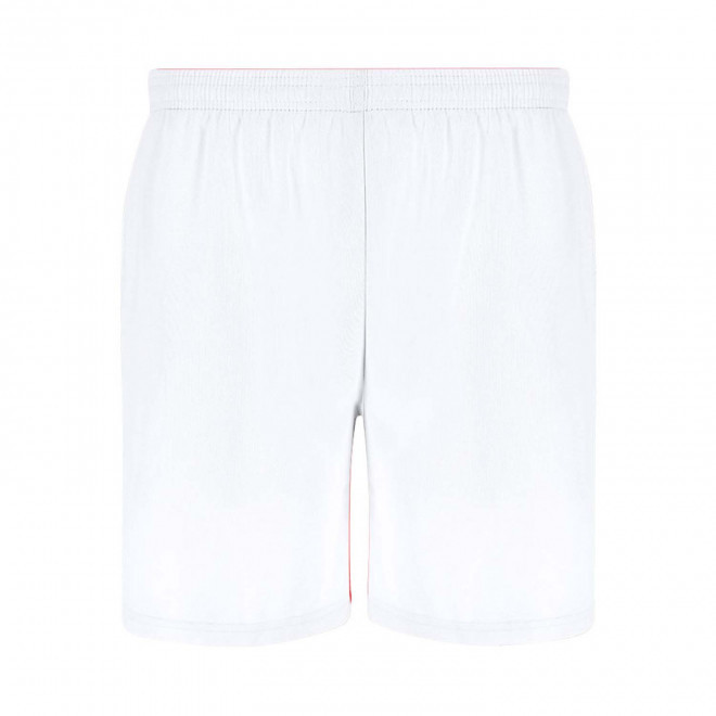 SHORT DE SPORT PERSONNALISE 'RUDI' - blanc