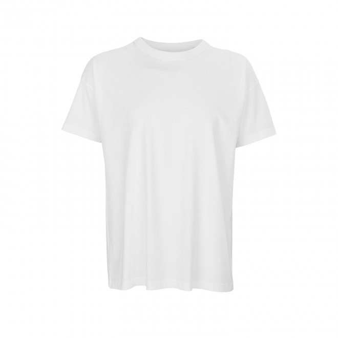 TEE-SHIRTPERSONNALISABLE OVERSIZE BLANC HOMME 'BOXY' - blanc