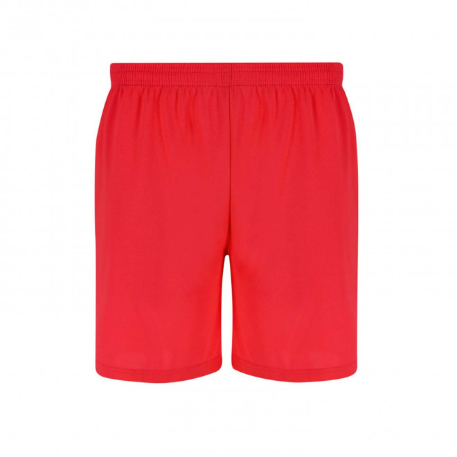 SHORT DE SPORT ENFANT PERSONNALISE 'RUDI' - rouge