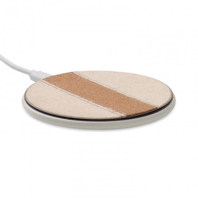 CHARGEUR INDUCTION LIEGE PERSONNALISABLE 'LOODA' - blanc