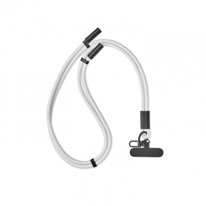 TOUR DE COU CHARGEUR 60W PERSONNALISABLE 'PUNTI' - blanc