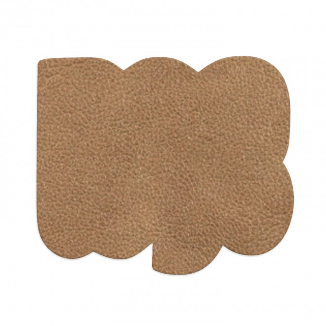 ETIQUETTE HANDTAG CADEAU PERSONNALISABLE 'YORSY PU' - marron