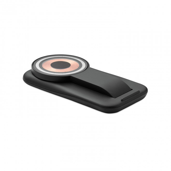 SUPPORT CHARGEUR PERSONNALISABLE 3 EN 1 'GRETA' - noir