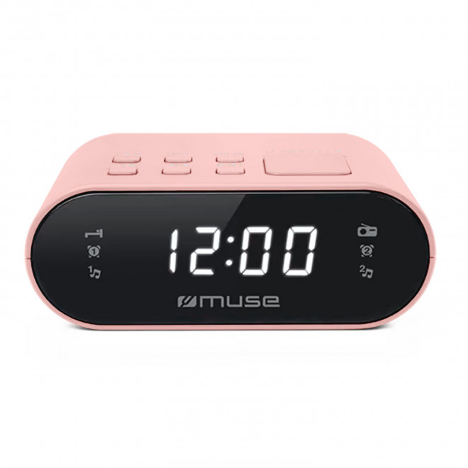 RADIO REVEIL PERSONNALISABLE 'GOMMY' - rose