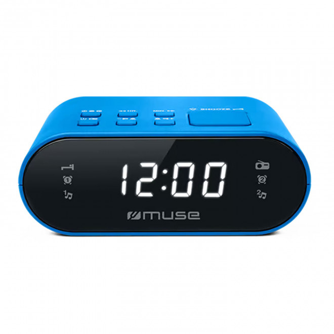 RADIO REVEIL PERSONNALISABLE 'GOMMY' - bleu