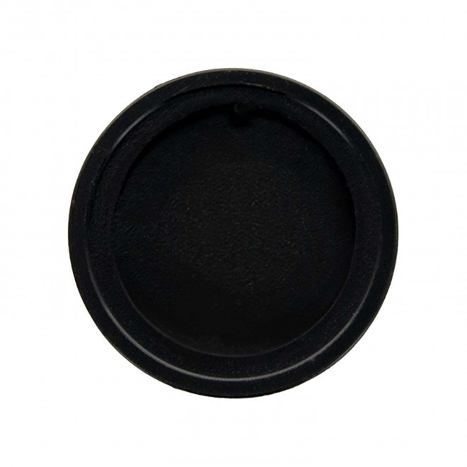 JETON EN PLASTIQUE GRAVE PERSONNALISABLE 'MONNET' - noir