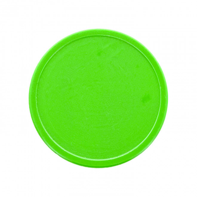 JETON EN PLASTIQUE GRAVE PERSONNALISABLE 'MONNET' - vert clair