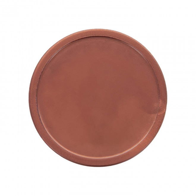 JETON EN PLASTIQUE GRAVE PERSONNALISABLE 'MONNET' - cuivre