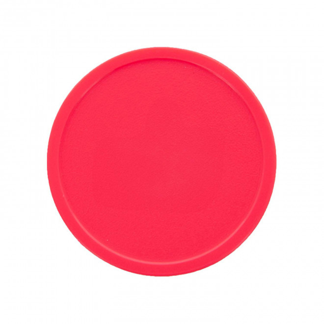 JETON EN PLASTIQUE GRAVE PERSONNALISABLE 'MONNET' - rose vif