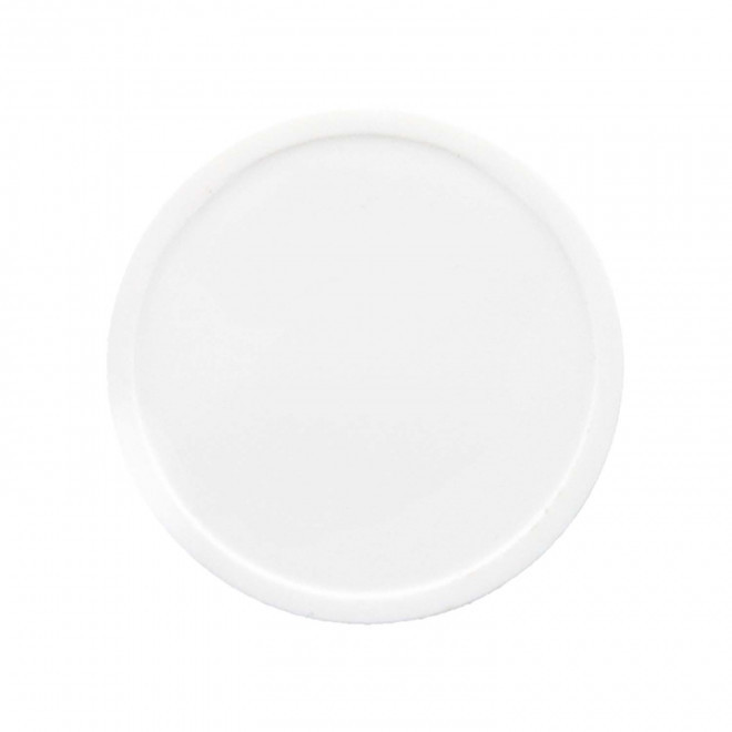 JETON EN PLASTIQUE PERSONNALISABLE 'MONNET' - blanc