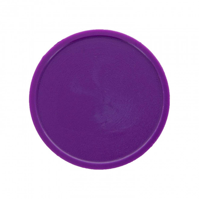 JETON EN PLASTIQUE PERSONNALISABLE 'MONNET' - violet foncé