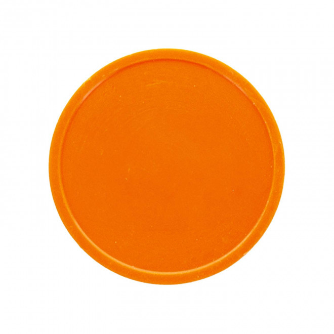 JETON EN PLASTIQUE PERSONNALISABLE 'MONNET' - orange fluo