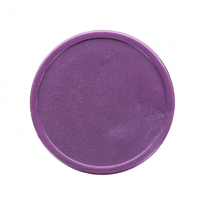 JETON EN PLASTIQUE PERSONNALISABLE 'MONNET' - violet métallisé